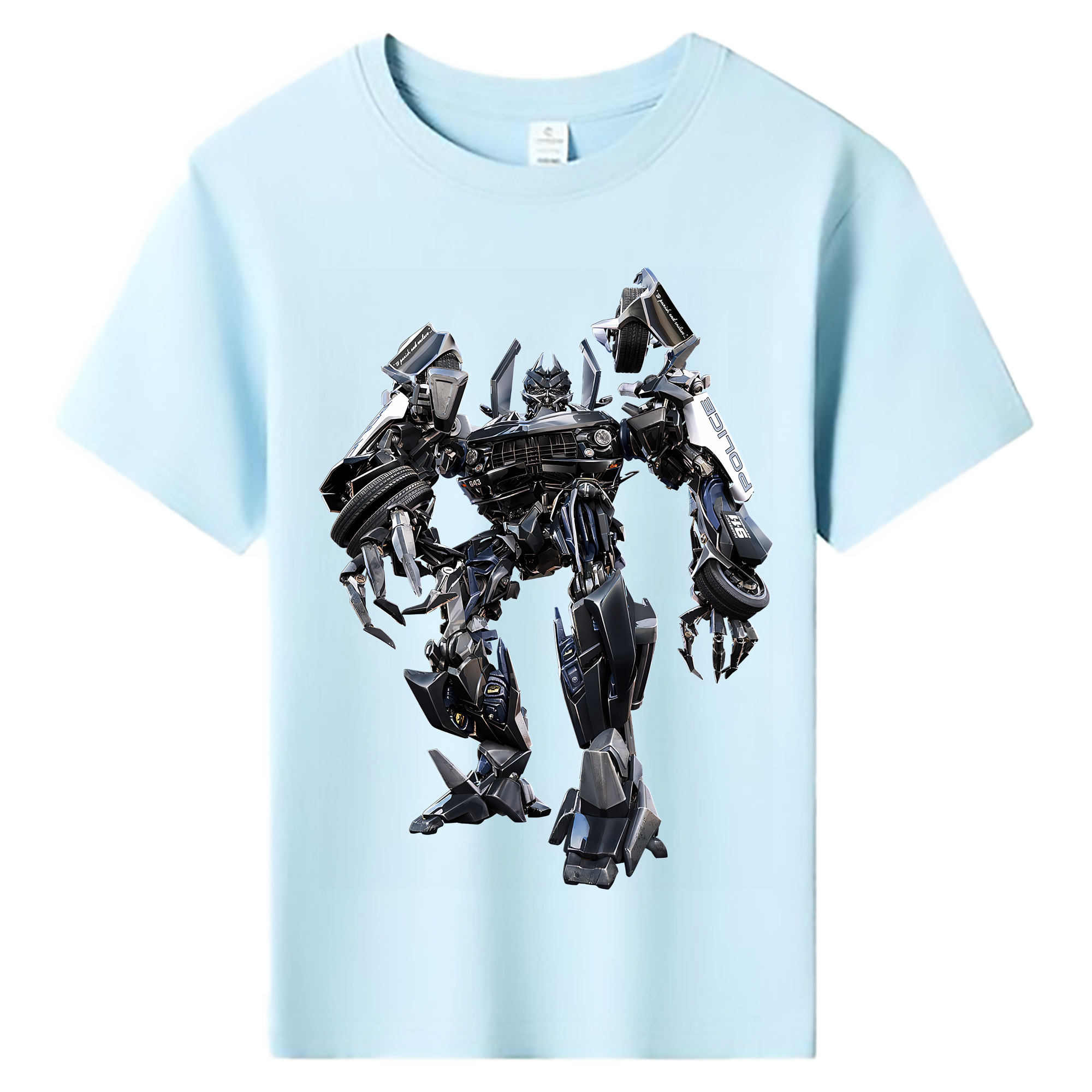 （画像用） Transformers トランスフォーマー 綿100％キッズTシャツ（フロントプリント）